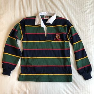 QUEEN’S UNIVERSITY BARBARIAN COLLARED RUGBY SHIRT